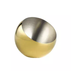 Schale SPHERE Ø 16 cm, H: 15 cm, 0,8 Liter Gold-Look Assheuer & Pott