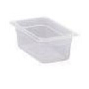 Frischhaltebox GN1/4 h=100 mm 26,5 x 16,2 x  10 Cookmax black
