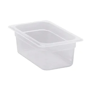 Frischhaltebox GN1/4 h=100 mm 26,5 x 16,2 x  10 Cookmax black