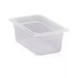 Frischhaltebox GN1/4 h=100 mm 26,5 x 16,2 x  10 Cookmax black