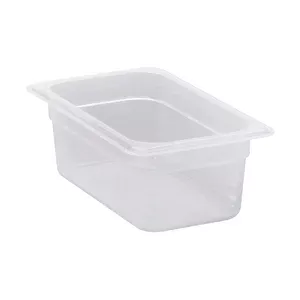 Frischhaltebox GN1/4 h=100 mm 26,5 x 16,2 x  10 Cookmax black