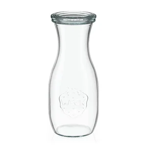 Karaffe 2er-Set 0,5 l grün Weck