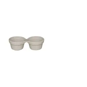 Doppelte Auflaufform 13cm Fusion Chefs Fusion weiss RAK