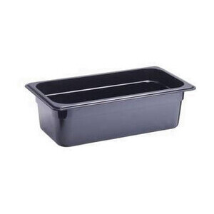 Behälter GN 1/3-100 Polycarbonat schwarz Cookmax black