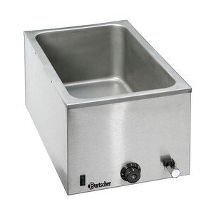Wasserbad Bain Marie  mit Wasserablaufhahn GN1/1-200mm Bartscher