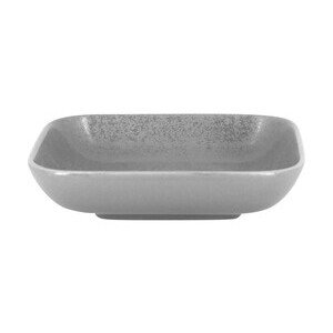 Schale 15x15x3,5cm Fusion Shale grau karbon RAK