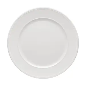 Teller flach Fahne 26 cm Come4Table Weiss Bauscher