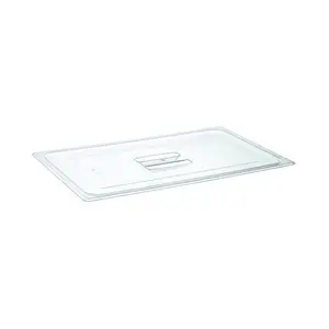 Deckel GN 2/4 Polycarbonat ohne Griff Cookmax black