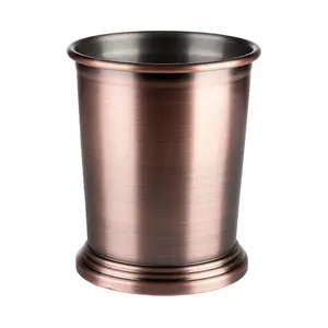 Becher Julep Mug Ø 8,5 cm H: 10 cm Edelstahl Antik-Kupfer-Look Assheuer & Pott