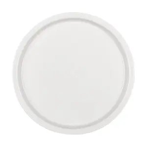 Teller flach 23 Porzellan weiss Bauscher