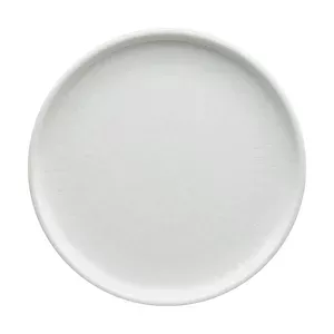 Teller flach coup Struktur 24 cm Shiro weiss Schönwald