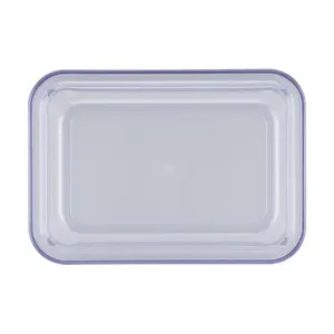 Deckel hoch 170 x 120 mm transparent blau Bauscher