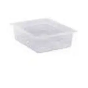 Frischhaltebox GN 1/2-100 mm PP transparent 32,5x26,5x10cm Cookmax black