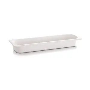 GN 2/4 Behälter 3 ltr. Eco Line 53 x 16,2 cm, H: 6,5 cm weiss Assheuer & Pott
