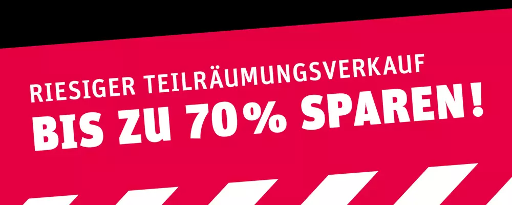 Teilräumungsverkauf Banner 2026 1000x400px
