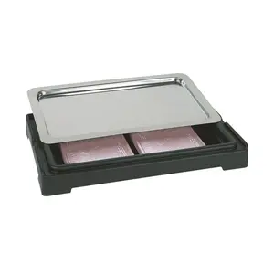 Top Fresh Set 4 tlg. 56,5 x 35 cm schwar New Generation H. 6,5 cm Assheuer & Pott