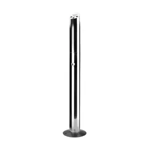 Standascher 92cm Ø8cm Edelstahl 18/10 
