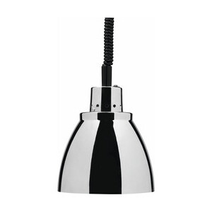 Wärmestrahler Ø 225 mm Chrom Infrarot Cookmax black