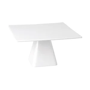 Servier- und Tortenplatte weiss 31 x 31 cm, H: 16 cm Assheuer & Pott