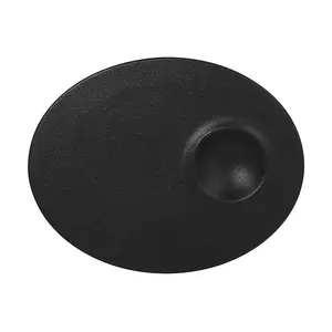 Teller oval 18x11cm Fusion Neofusion schwarz RAK