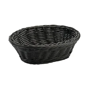 Polykorb oval 23 cm schwarz Contacto
