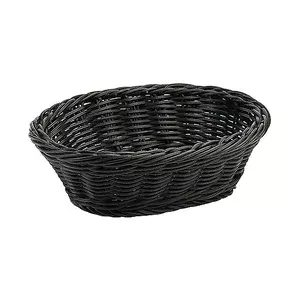 Polykorb oval 23 cm schwarz Contacto