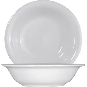 Schälchen 16cm Tivoli Uni Saturnia Porzellan weiss 