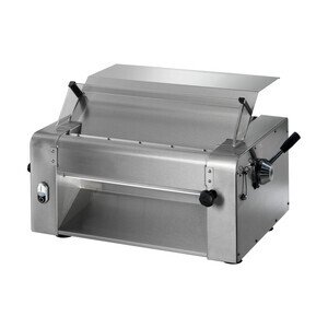 Teig-Ausrollmaschine für Pizza- und Nudelteig 420 mm Cookmax black