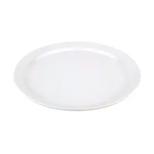 Platte 31cm rund Melamin weiss Assheuer & Pott