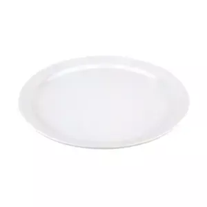 Platte 31cm rund Melamin weiss Assheuer & Pott