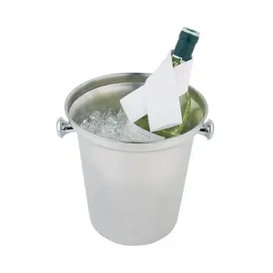 Wein- / Sektkühler Edelstahl 21,5 cm, H: 22 cm Assheuer & Pott
