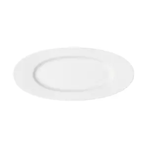 Platte oval 30cm Fahne Maitre weiss                    - MU - Bauscher