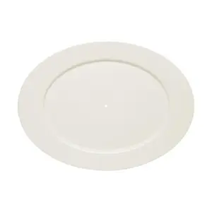 Etageren-Platte oval Fahne 38 cm Purity weiss Bauscher