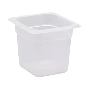Frischhaltebox GN 1/6-150 mm 17,6x16,2x15cm Cookmax black