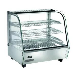 Warmhaltevitrine, Umluft, 120 l 680 x 570 x 670 230 V / 1,10 kW Cookmax orange