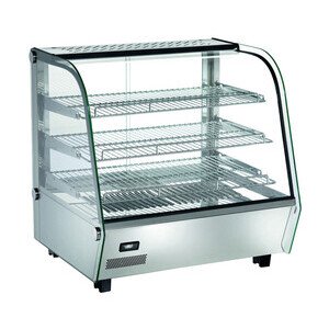Warmhaltevitrine, Umluft, 120 l 680 x 570 x 670 230 V / 1,10 kW Cookmax orange