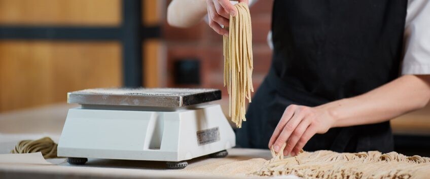 Waage für die Gastronomie