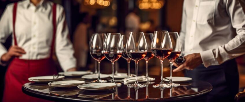 Weingläser für die Gastronomie