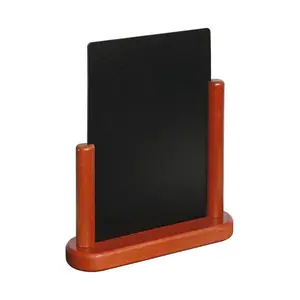 Tischtafel 15x21 cm, mahagoni Contacto