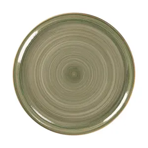 Pizzateller Ø32,8cm Rakstone Spot emerald RAK