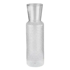 Glaskaraffe Dots Ø 8 cm H: 27 cm 0,9 Liter Assheuer & Pott