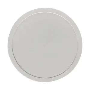 Deckel grau schwapps. flach Ø128 Kunststoff-Deckel Bauscher