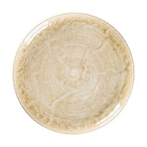 Teller flach Ø24cm coup Rakstone Krush beige RAK