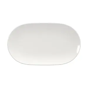 Platte oval coup 32 cm Scope weiss Bauscher