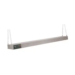 Wärmebrücke mit Kettenaufhängung  45,5 x 15,2 x 6,5 cm  230 V / 0,38 kW Cookmax black