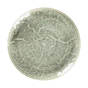 Teller flach Ø24cm coup Rakstone Krush green RAK