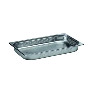 Behälter GN 1/2 -150 Edelstahl gelocht Cookmax black
