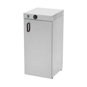 Tellerwärmeschrank  Maße:40x46x87cm  230 V / 0,75 kW Cookmax black