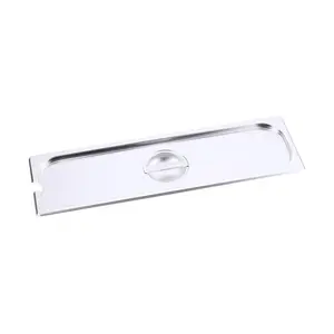 Deckel 2/4 für 7011-7023 GN-Deckel mit Ausschnitt für Löffel Contacto