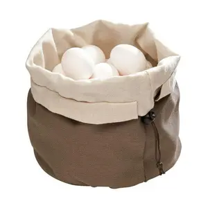 Brottasche m.Kirschkernkissen 20 cm H: 23,5 cm braun beige Assheuer & Pott